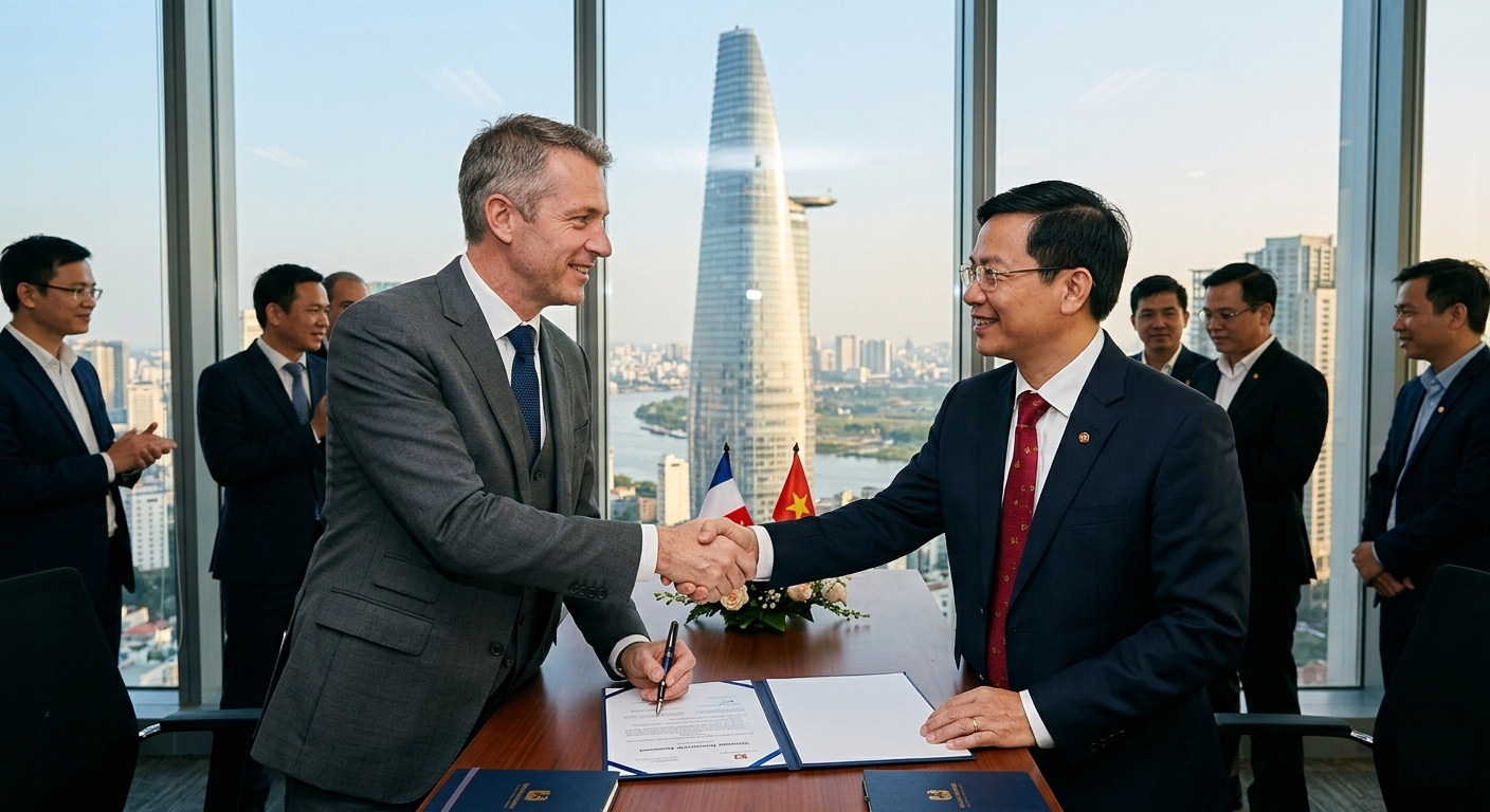 Business opportunities, partnerships, and trade relations between France and Vietnam